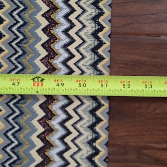 Emma & Michele Colorful Chevron Patterned Sleeveless Maxi Dress size 2X - Picture 2 of 8